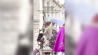 This is witchcraft and idolatry dressed in cassock, carrying a Bible.