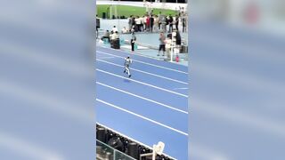 Whoops, A Robot ran too fast to stop, crashed into the cushion and broke its waist.