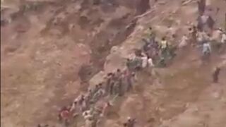 A landslide at a mining site in Zambo, a settlement on the border between Cameroon and the Central African Republic, has killed more than 100 people.
