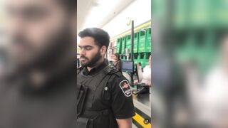 Woman confronts security guard and accuses him of taking pictures of women’s breasts