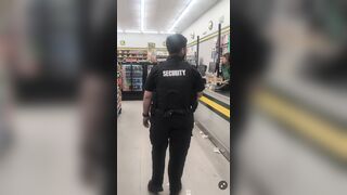 Woman confronts security guard and accuses him of taking pictures of women’s breasts