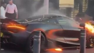 Royal Shalimar Birmingham — Supercars Torched in Suspected