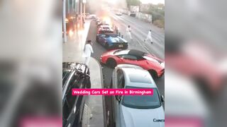 Royal Shalimar Birmingham — Supercars Torched in Suspected