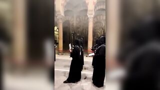 This is not a secret cult, this is the Catholic Church.