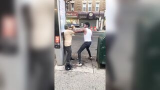 Black Man Finds Peace In Beating Old Helpless Drunk