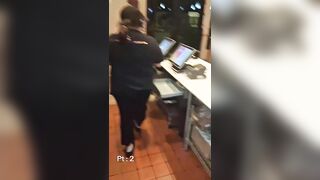 Black Man Goes Ape-Shit After Getting Fired from Taco Bell for Accessing the Register