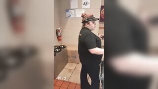 Black Man Goes Ape-Shit After Getting Fired from Taco Bell for Accessing the Register