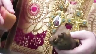 Thought kissing and worshipping Agatha’s skull video was crazy. Look at this ONE