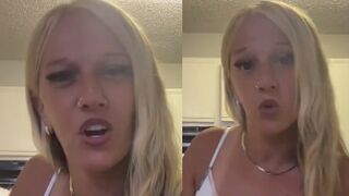 Liberal American Blonde Claims She Lives in a 3rd World Country