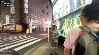 Kick streamer gets attacked by Nigerians in Japan