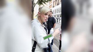 Anna Faris looks like she is tweaking HARD