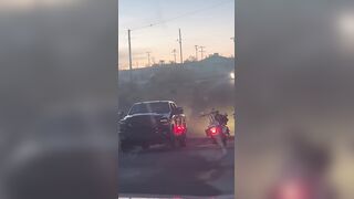 Truck Driver Shoots Biker During Confrontation In California