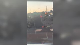 Truck Driver Shoots Biker During Confrontation In California
