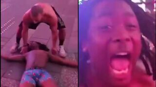 Chimp get K.O. for chimping out.