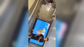 Polish man knocks out an illegal African migrant who was harassing local women