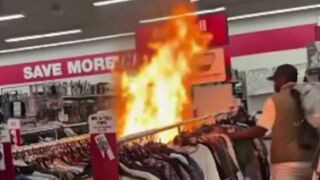 Man Sets Fire Inside Burlington Coat Factory in the Bronx