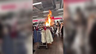 Man Sets Fire Inside Burlington Coat Factory in the Bronx