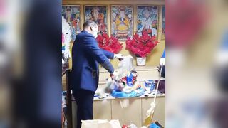 A Shaman from Taehwadang, denounced their idols and accepted Jesus Christ
