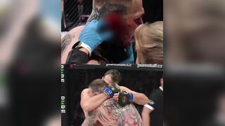 MMA fighter got jumped by the crowd after trying to bite his opponent’s ear off