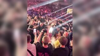 MMA fighter got jumped by the crowd after trying to bite his opponent’s ear off