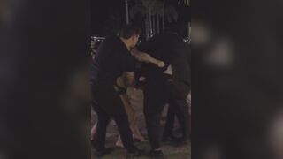 Drunk girls fighting during live reality tv show