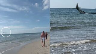 PLANE CRASH IN THE WATER OFF THE COAST OF FLORIDA