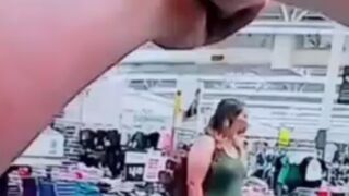 Female Walmart Shopper turns into a Chicken after Police Deal with Her