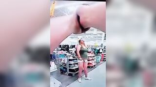 Female Walmart Shopper turns into a Chicken after Police Deal with Her