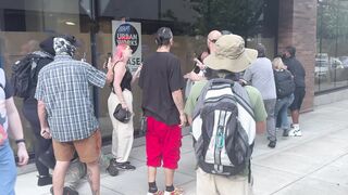 Far-left activists clash with pro-MAGA patriots in the streets of Portland