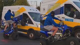 Lawless London: Female Metropolitan Police Officer Assaulted By Masked ATV Rider