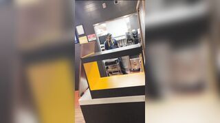 Homeless Woman Crashes Out at McDonald’s After Long Wait, Gets Arrested