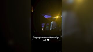 Street punk challenges cops
