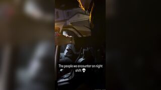 Street punk challenges cops