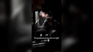 Street punk challenges cops