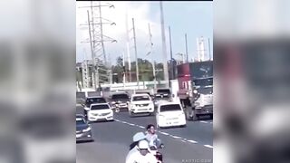 Breakdancing Biker