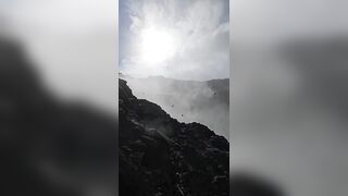 French mountaineer caught in a rockfall on Mont Blanc and walked away unharmed