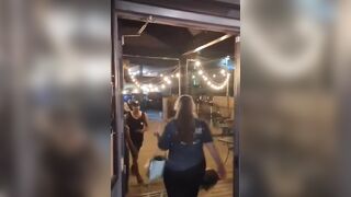 Black man punches a white woman in Montana bar because she said that "N" word