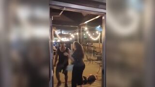 Black man punches a white woman in Montana bar because she said that "N" word