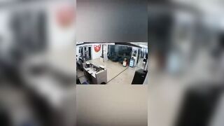 Uber Eats delivery driver attacks Barstool employee