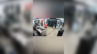 Uber Eats delivery driver attacks Barstool employee