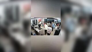 Uber Eats delivery driver attacks Barstool employee