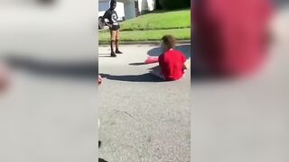 One on half street fight!