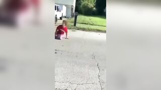 One on half street fight!