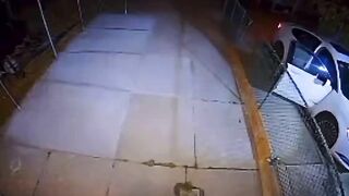 Man catches thugs breaking into his car he shoots them both