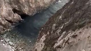 Two Climbers Rescued Near Big Sur After Being Stranded on Cliff