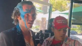 Anti-Islam Activist Thrown Out of Church, Assaulted by Black-Clad Suspects