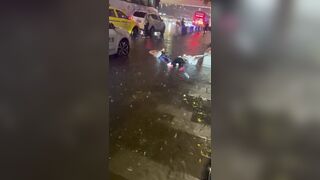 Mother and Daughter Tourists Fall into Electrified Puddle Near Hongyadong