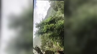 Nepal-Tibet border flood. More angles.