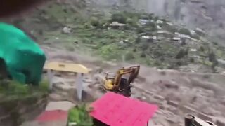 Nepal-Tibet border flood. More angles.