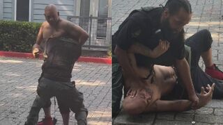 Security Guard Does an Excellent Job – Clearly Well-Trained